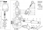 Bosch 0 607 356 101 3.5 KW Pneumatic Vertical Grinde Spare Parts